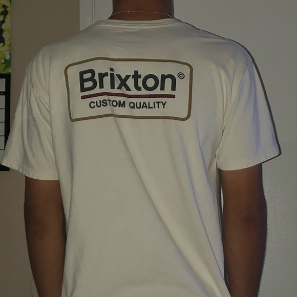 Brixton Cream Tee - Picture 1 of 3